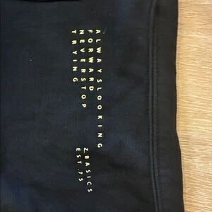 Zara Kids Black Jogger Sweatpants